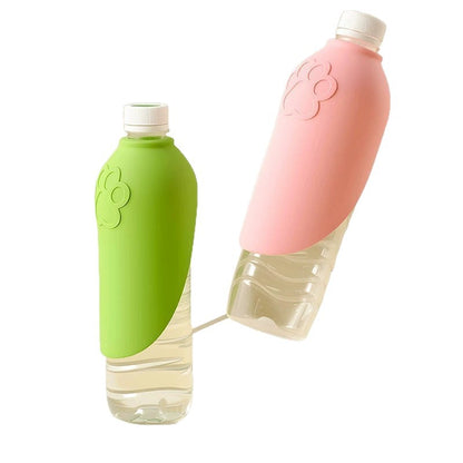 Portable outdoor silicone eco-friendly water bottle