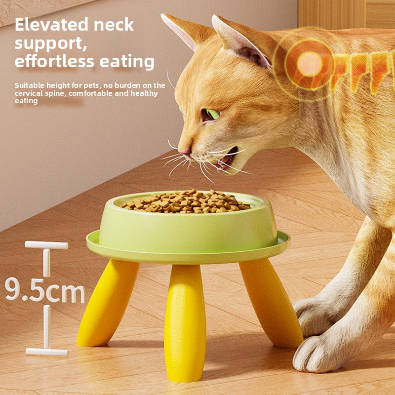 Elevated Pet Feeding Bowl with Non-Slip Base
