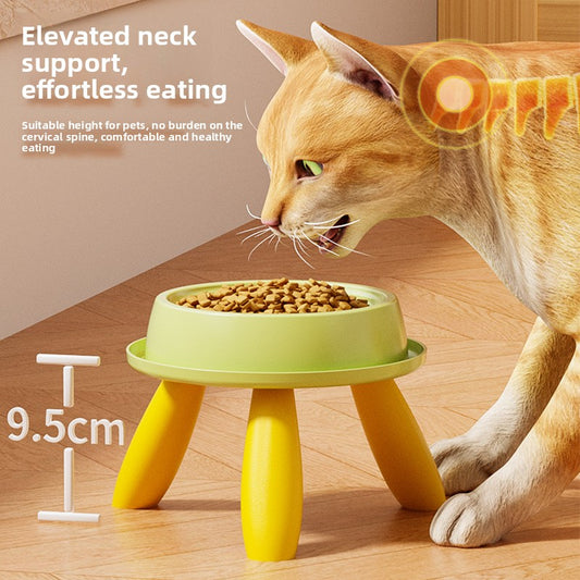 Elevated Pet Feeding Bowl with Non-Slip Base