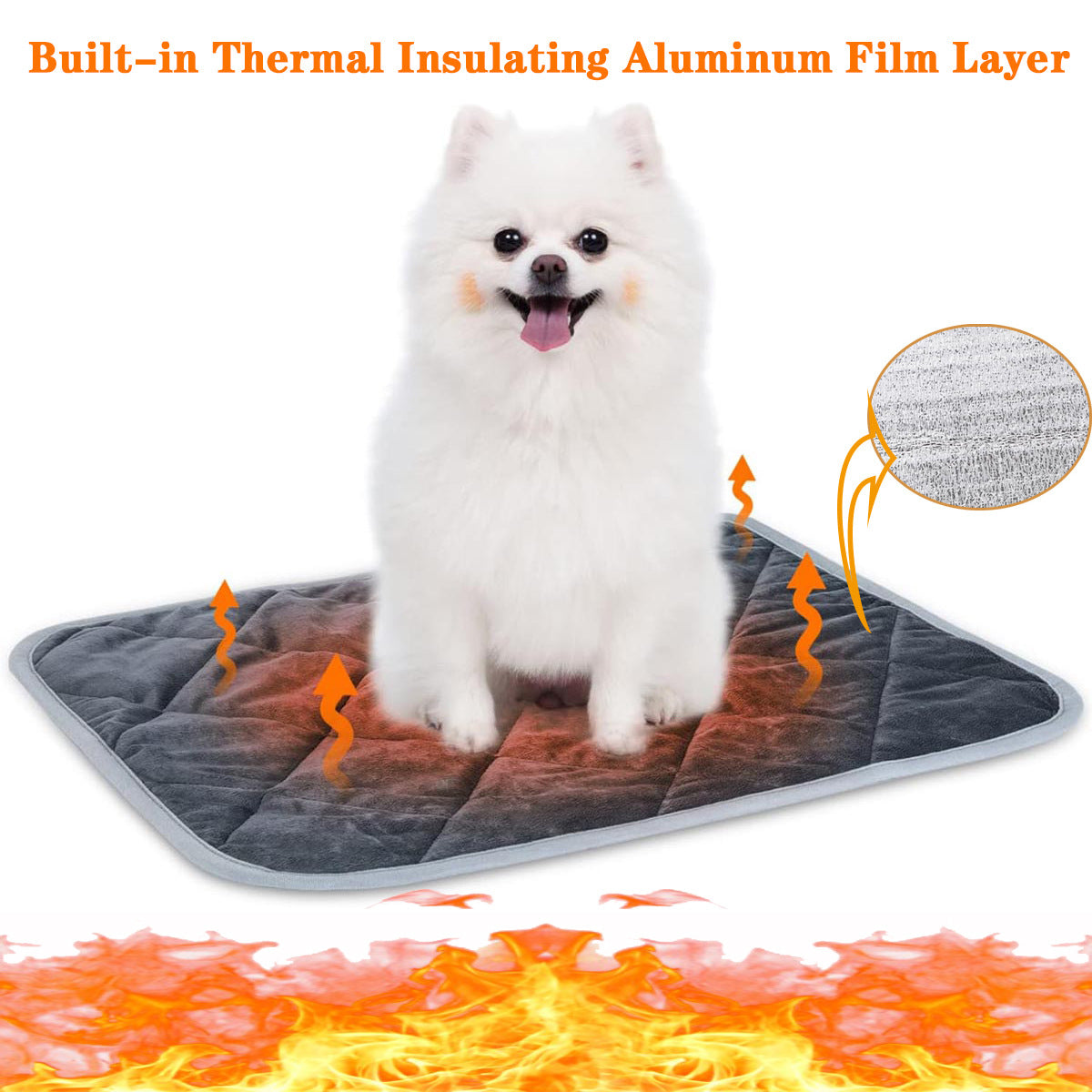 Pet Heating Pad Winter Warm Cat Dog Bed Mat