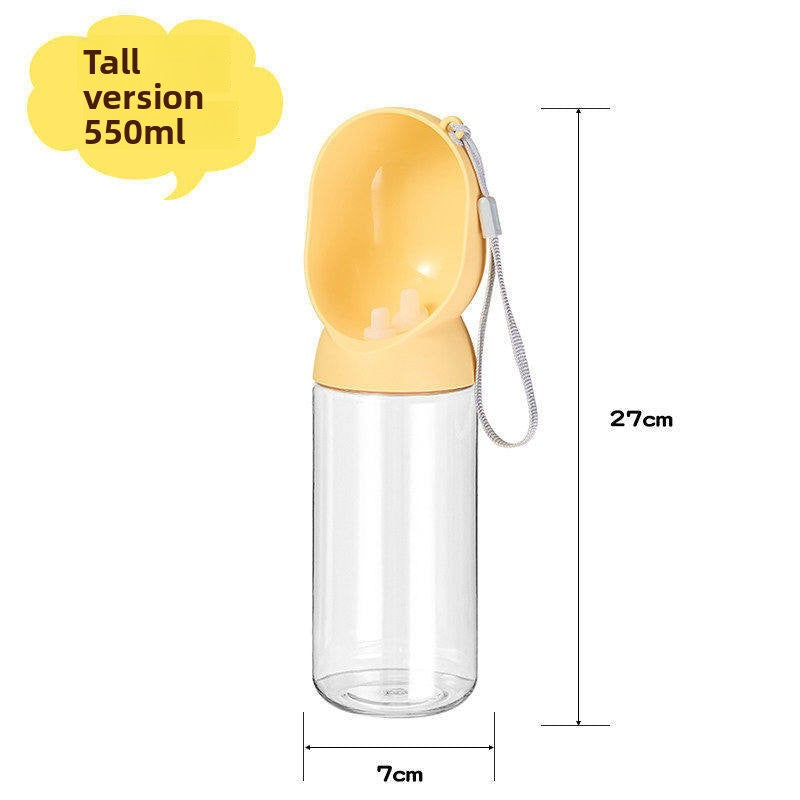 Portable Pet Water Drinker Outdoor Feeding Cup