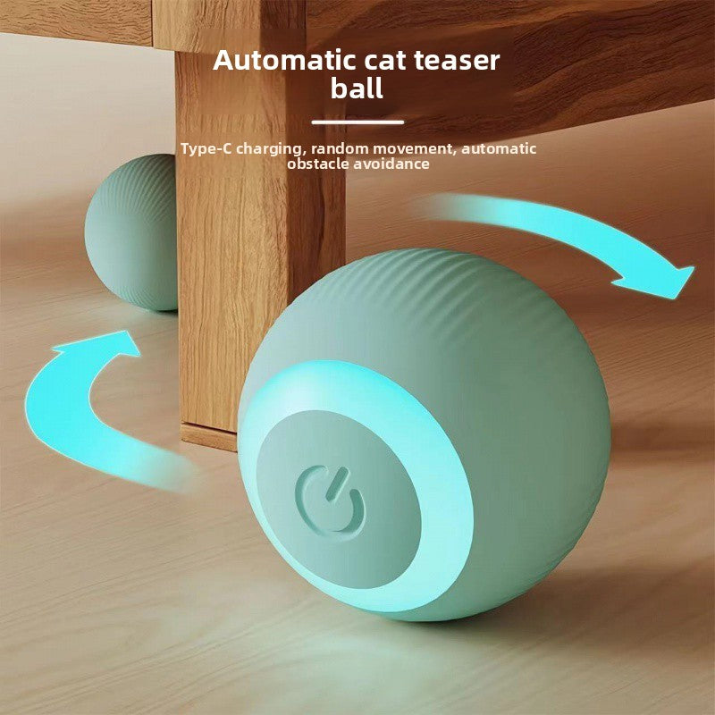 Smart Rolling Ball Cat Toy