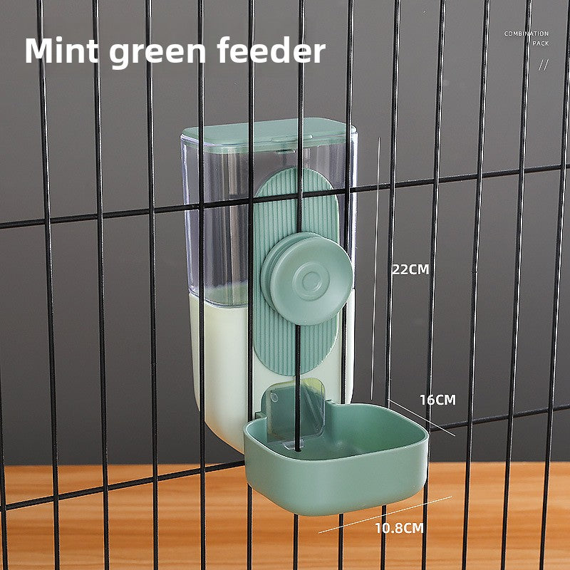 Pet hanging drinking fountain