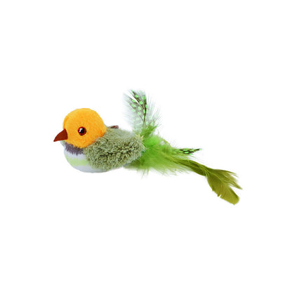 Electric Plush Bird Pet Toy with Sound