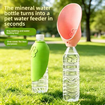 Portable outdoor silicone eco-friendly water bottle