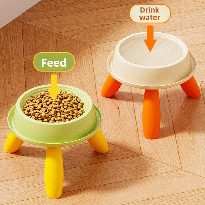 Elevated Pet Feeding Bowl with Non-Slip Base