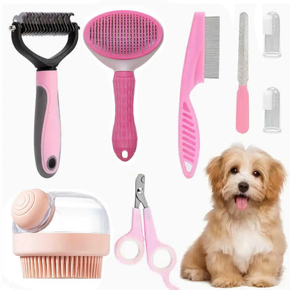 Double-Sided Pet Grooming Comb and Hair Remover