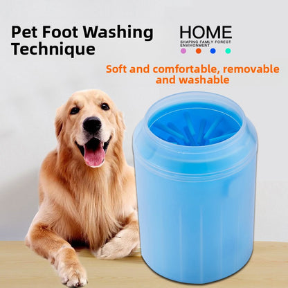 Pet Dog Cat Paw Cleaning Cup