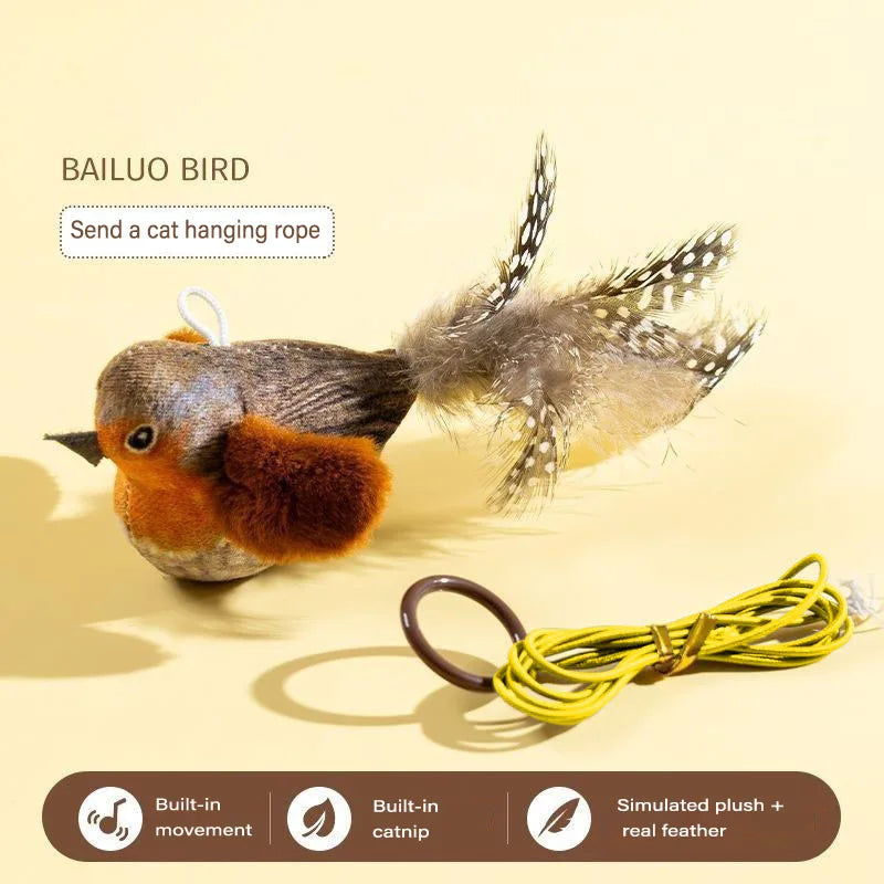 Interactive Bird Cat Teaser Toy