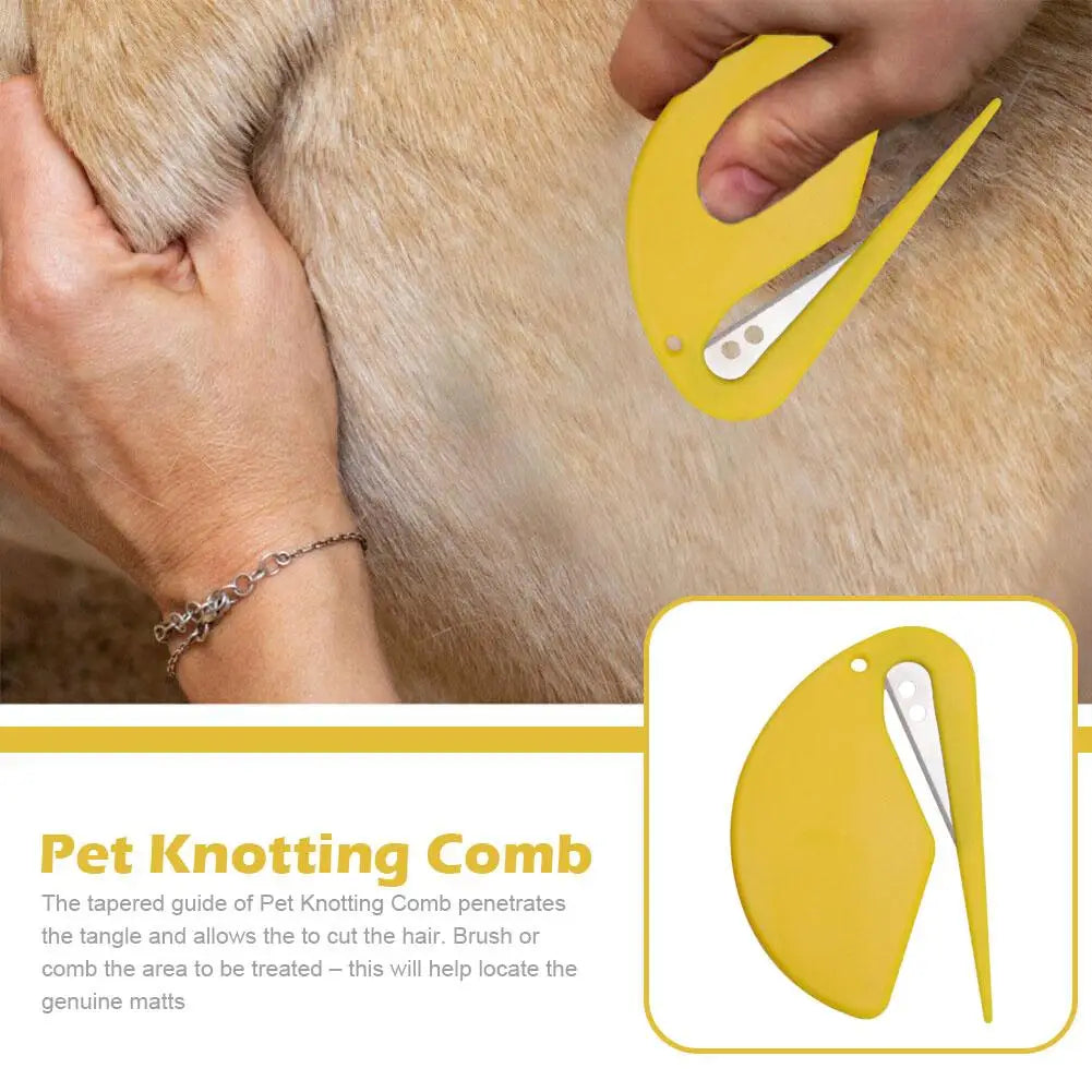 Pet Dematting & Knot Removal Comb