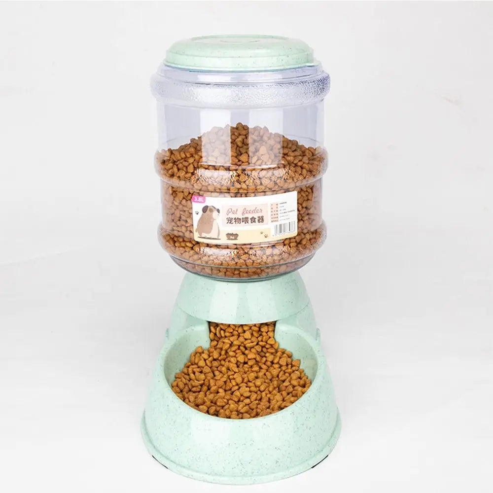 3.8L Automatic Pet Food & Water Dispenser