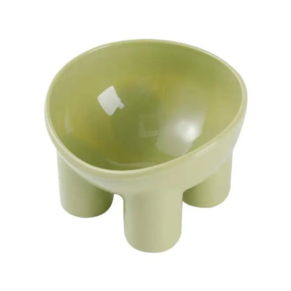 Elevated Tilted Cat Feeding Bowl