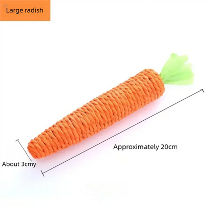 Carrot Cat Chew & Teething Toy