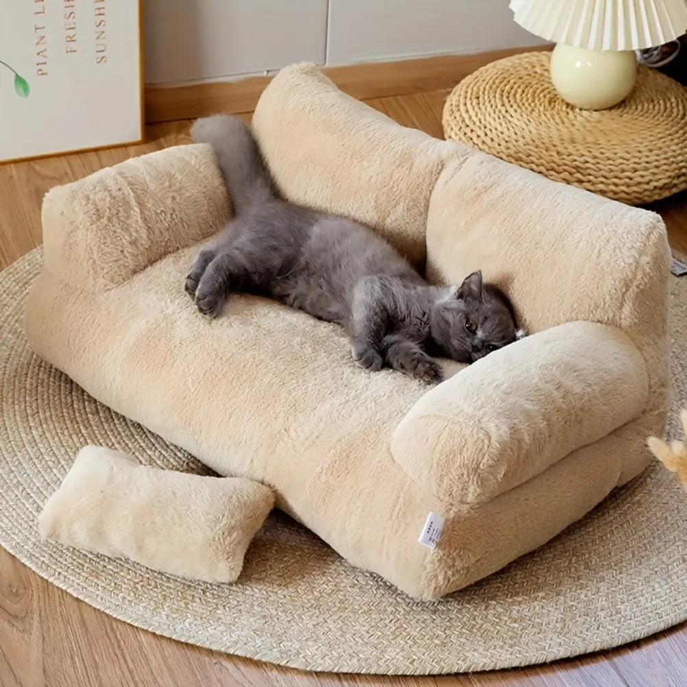 Luxury Calming Cat & Small Dog Bed