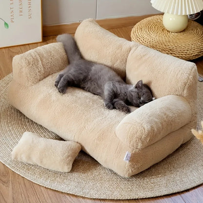 Luxury Calming Cat & Small Dog Bed