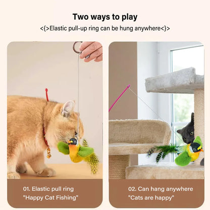 Interactive Bird Cat Teaser Toy