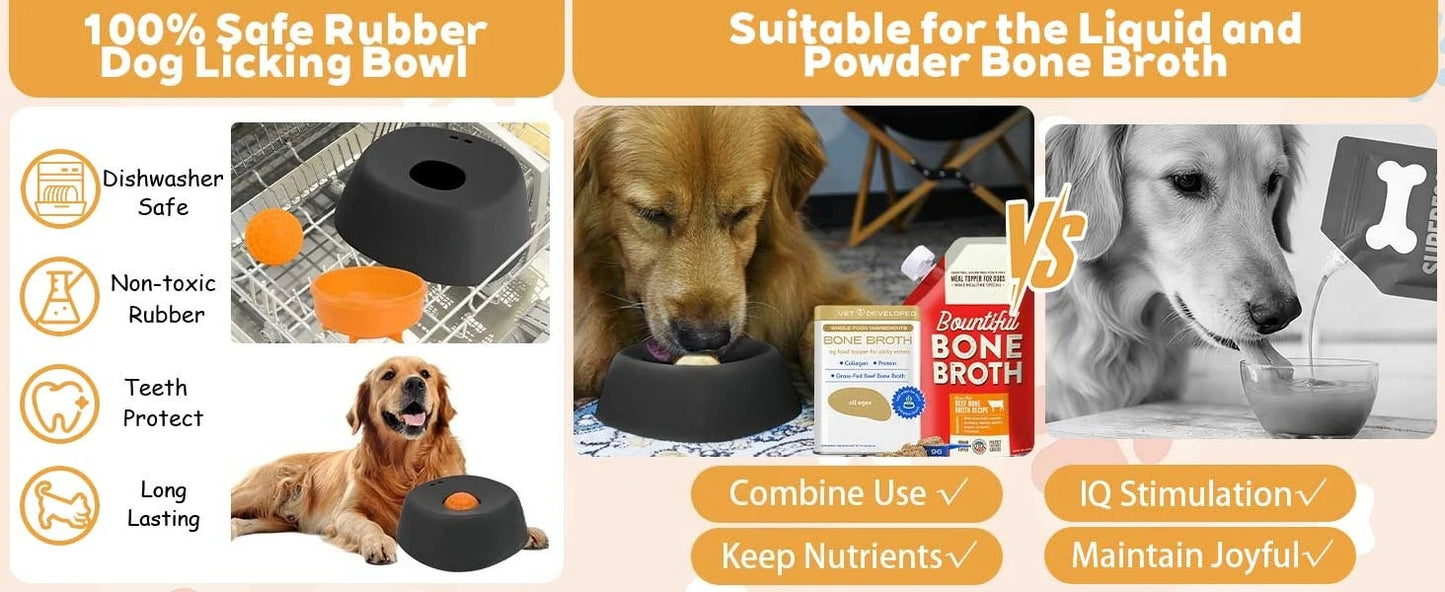 Slow Drinking Anti-Splash Dog Water Bowl