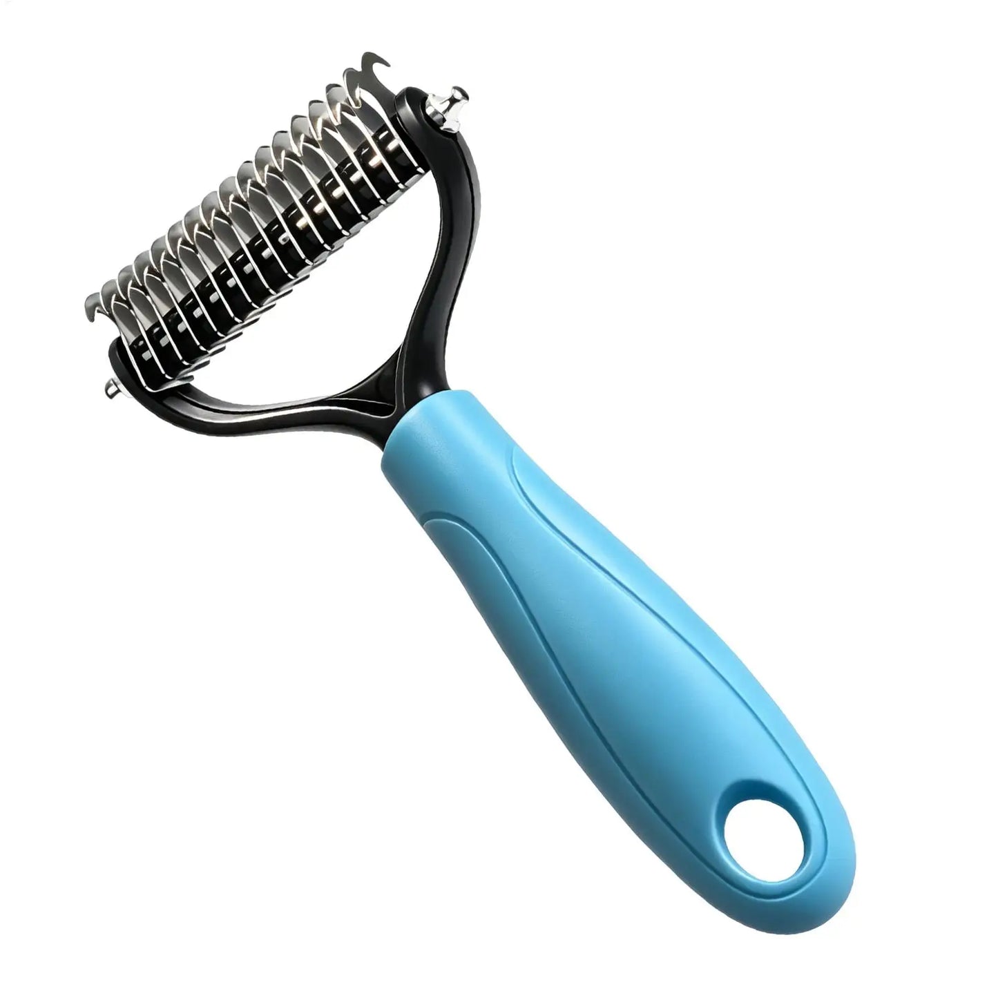 Double-Sided Deshedding Grooming Brush