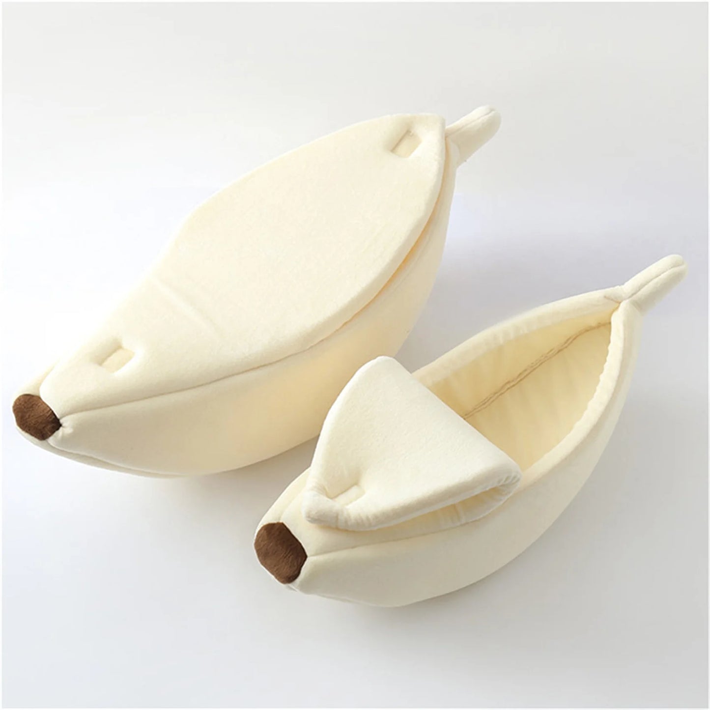 Banana Hideaway Cat Bed