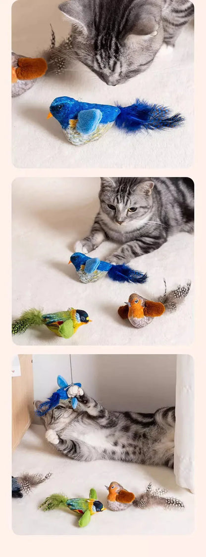 Interactive Bird Cat Teaser Toy