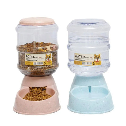 3.8L Automatic Pet Food & Water Dispenser