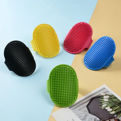 Soft Silicone Pet Bath & Massage Brush
