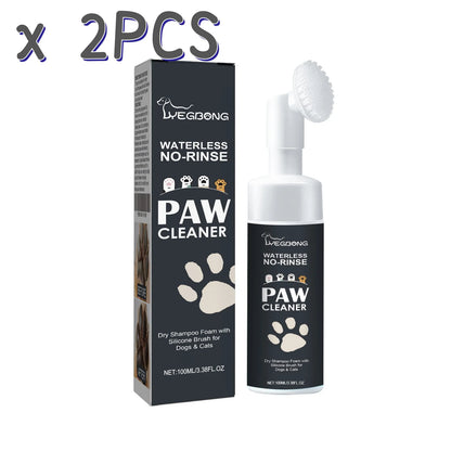 No-Rinse Pet Paw Cleaner & Balm Kit