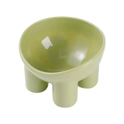 Elevated Tilted Cat Feeding Bowl