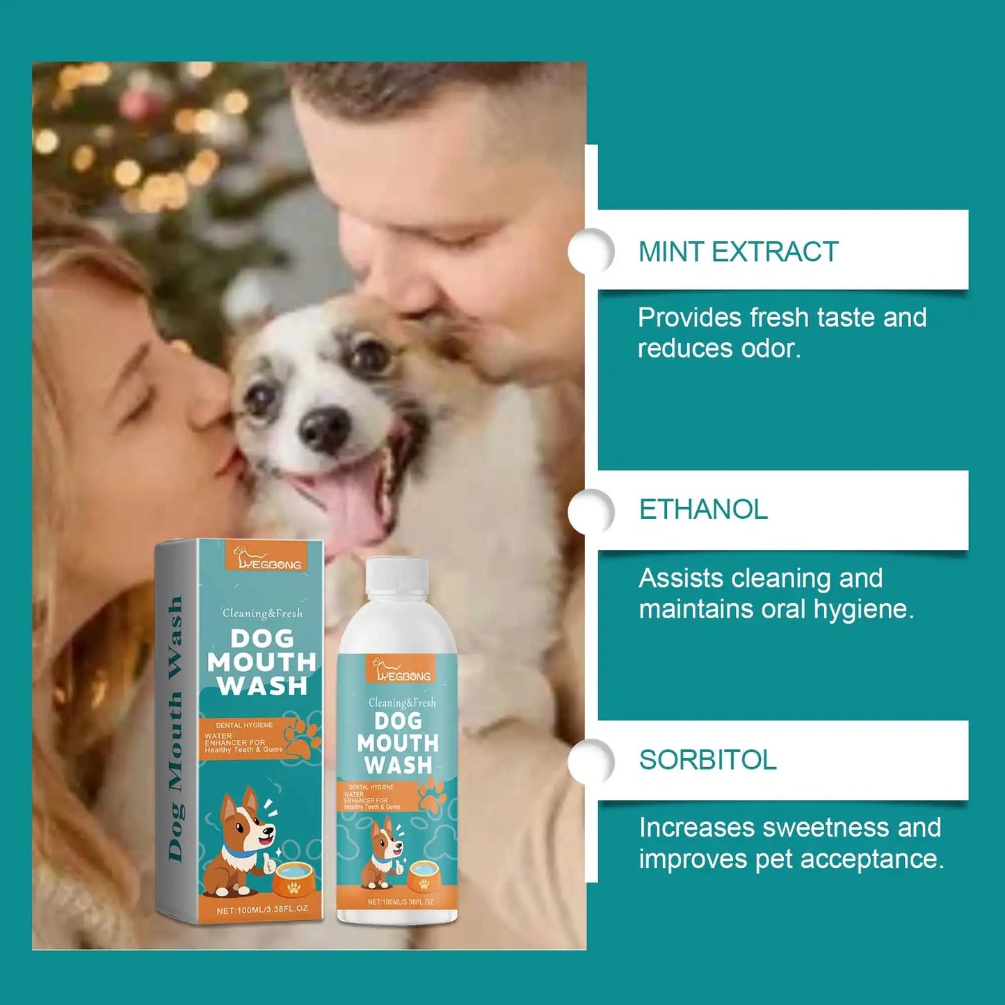 Fresh Breath Pet Dental Mouthwash