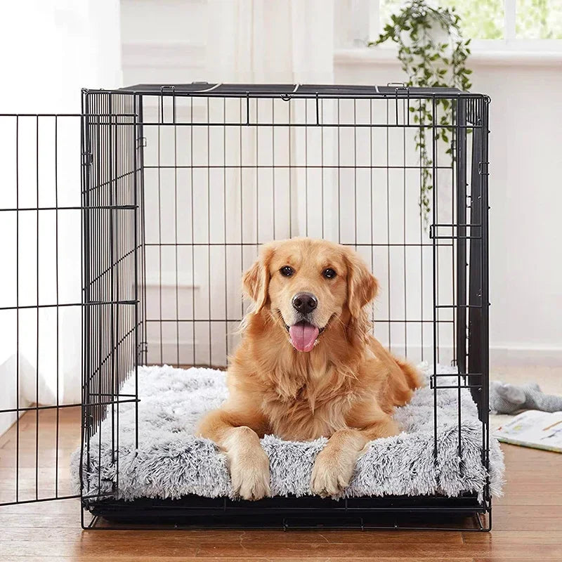 Washable Plush Dog Bed