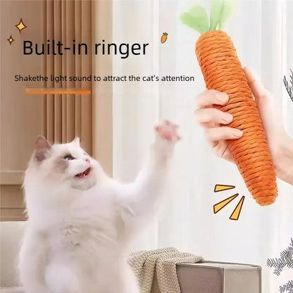 Carrot Cat Chew & Teething Toy