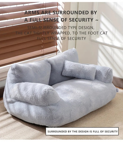 Luxury Calming Cat & Small Dog Bed