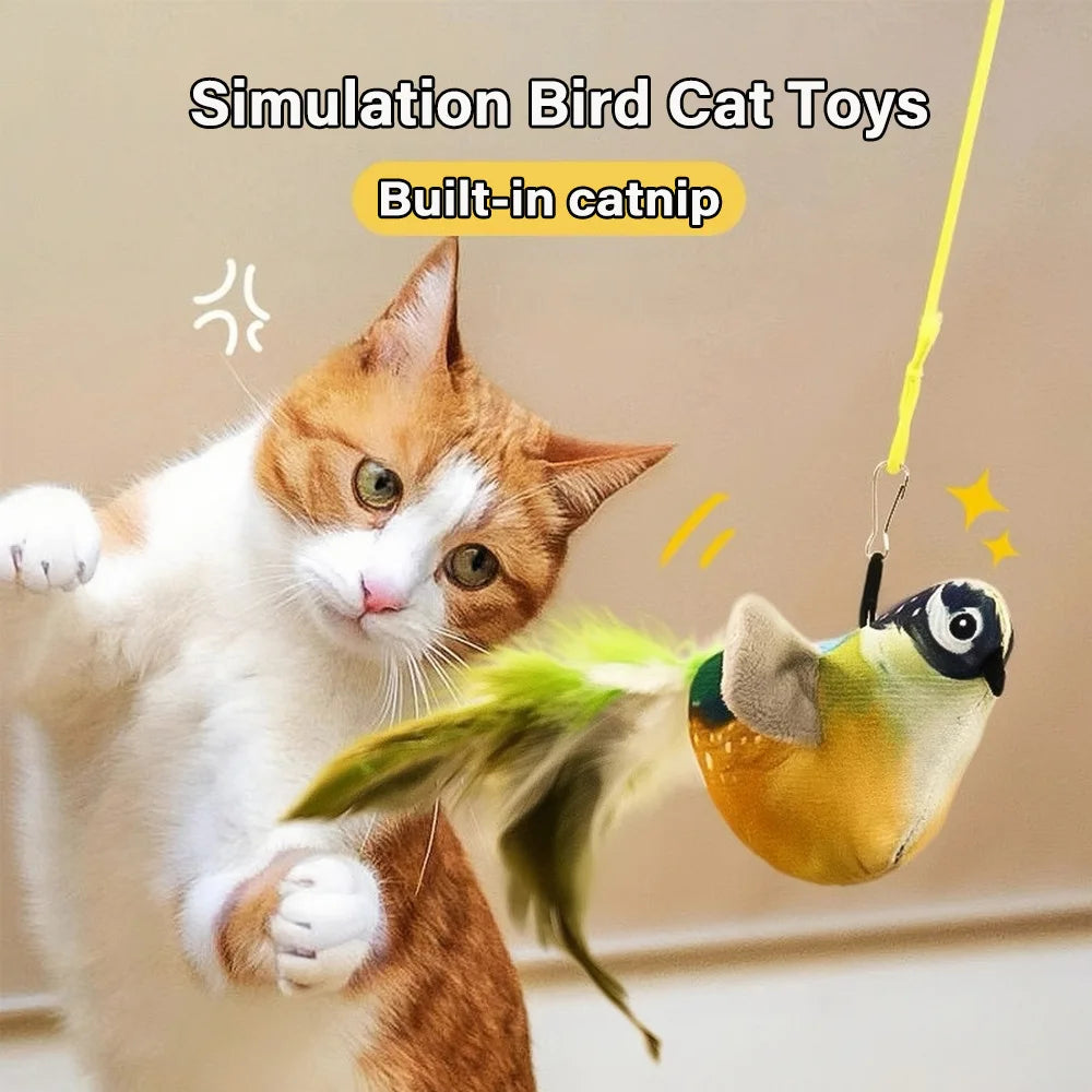 Interactive Bird Cat Teaser Toy