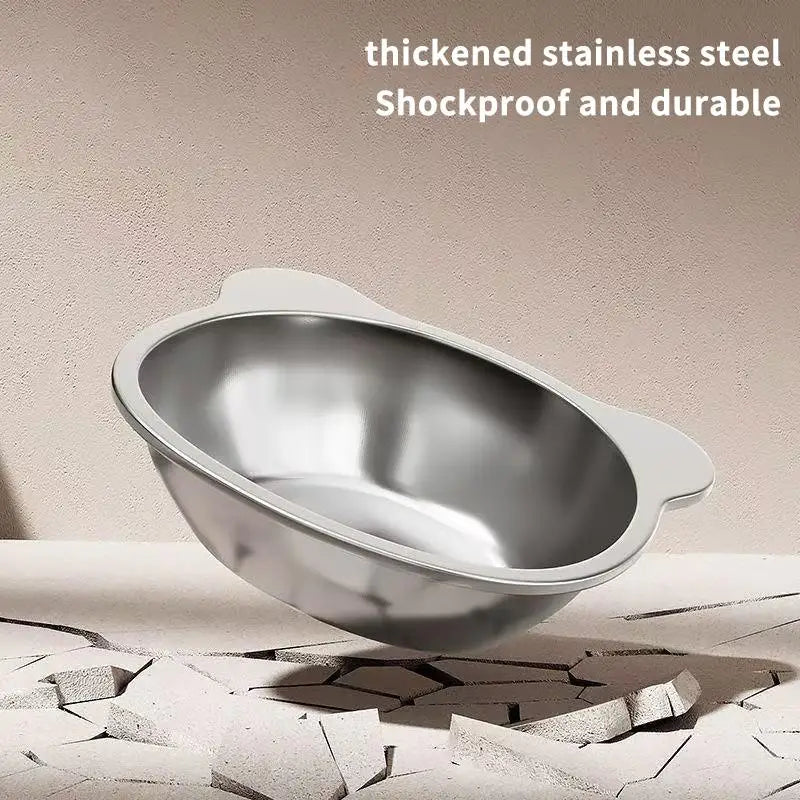 Elevated Stainless Steel Pet Bowl