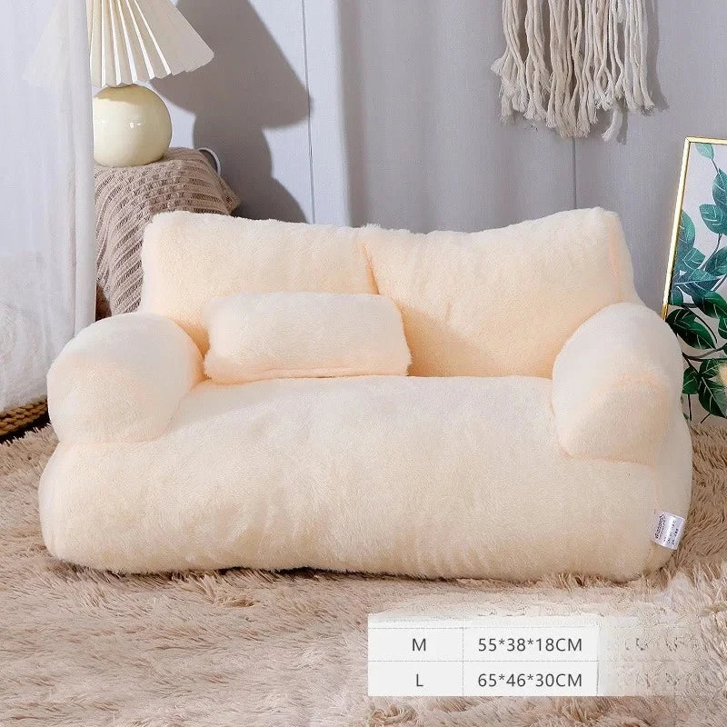 Luxury Calming Cat & Small Dog Bed