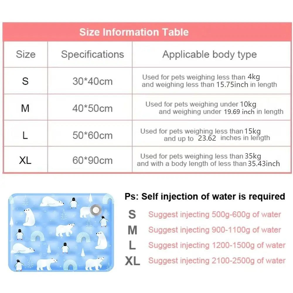 Self-Cooling Pet Mat