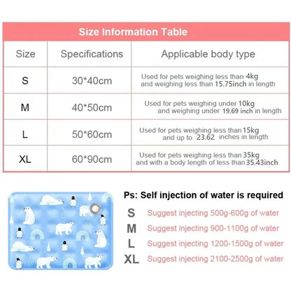 Self-Cooling Pet Mat