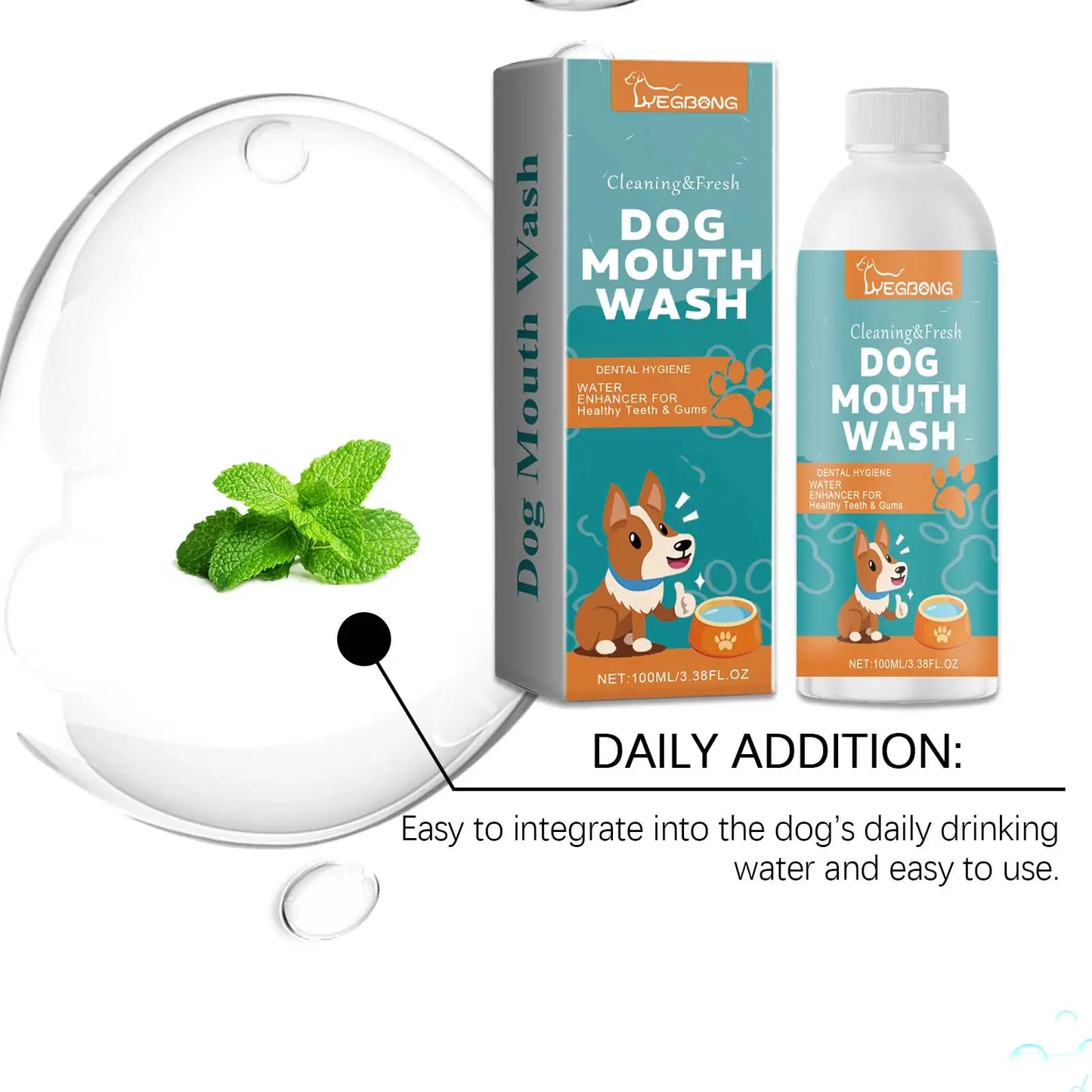 Fresh Breath Pet Dental Mouthwash