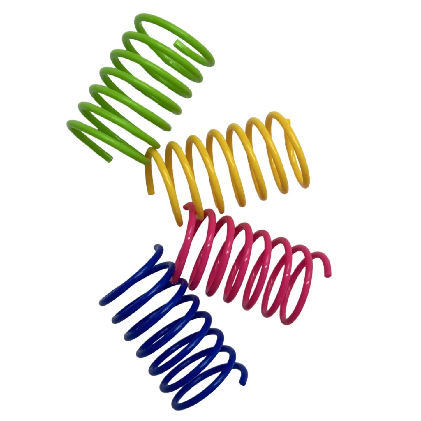Colorful Cat Spring Toy Set