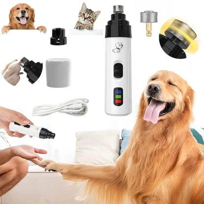 Quiet Electric Pet Nail Grinder