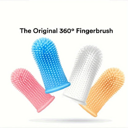 Ultra-Soft Silicone Pet Finger Toothbrush Set
