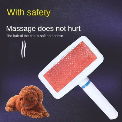Self-Cleaning Pet Slicker Brush