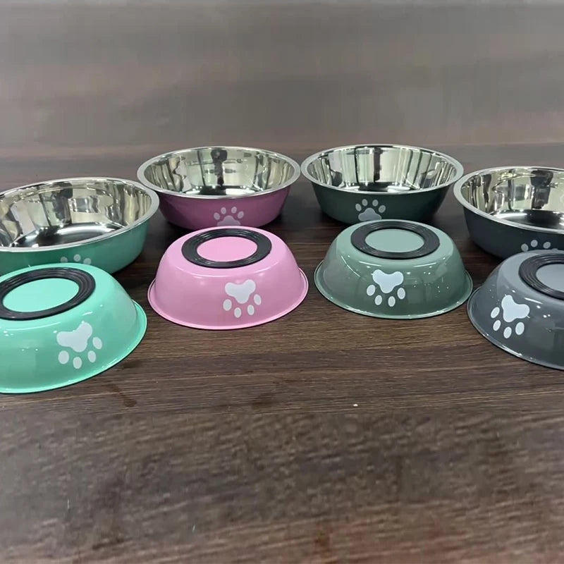 Premium Stainless Steel Pet Feeding Bowl
