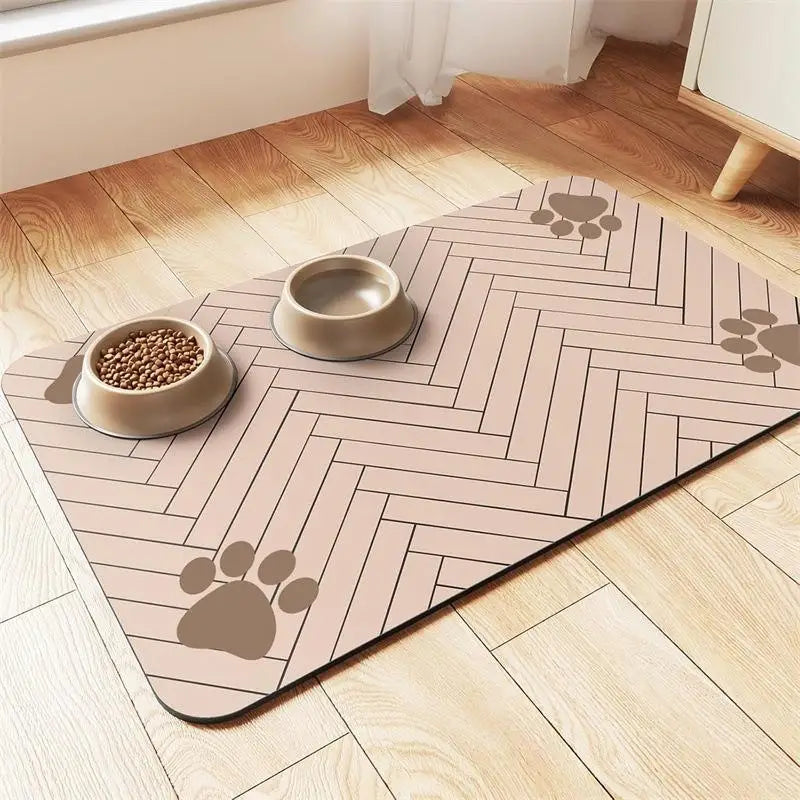 Quick-Dry Pet Food & Water Mat