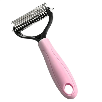 Double-Sided Deshedding Grooming Brush