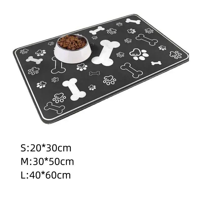 Quick-Dry Pet Food & Water Mat
