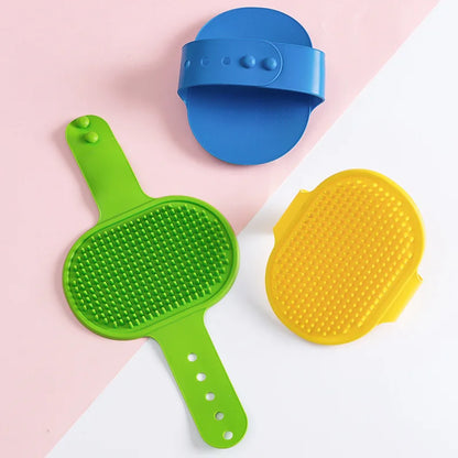 Soft Silicone Pet Bath & Massage Brush