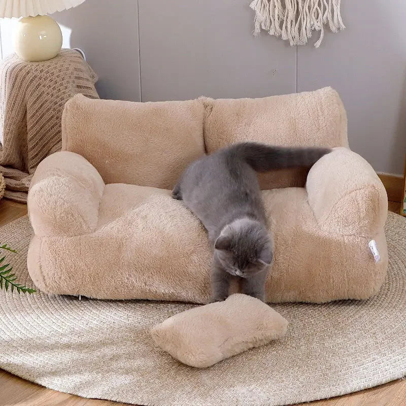 Luxury Calming Cat & Small Dog Bed
