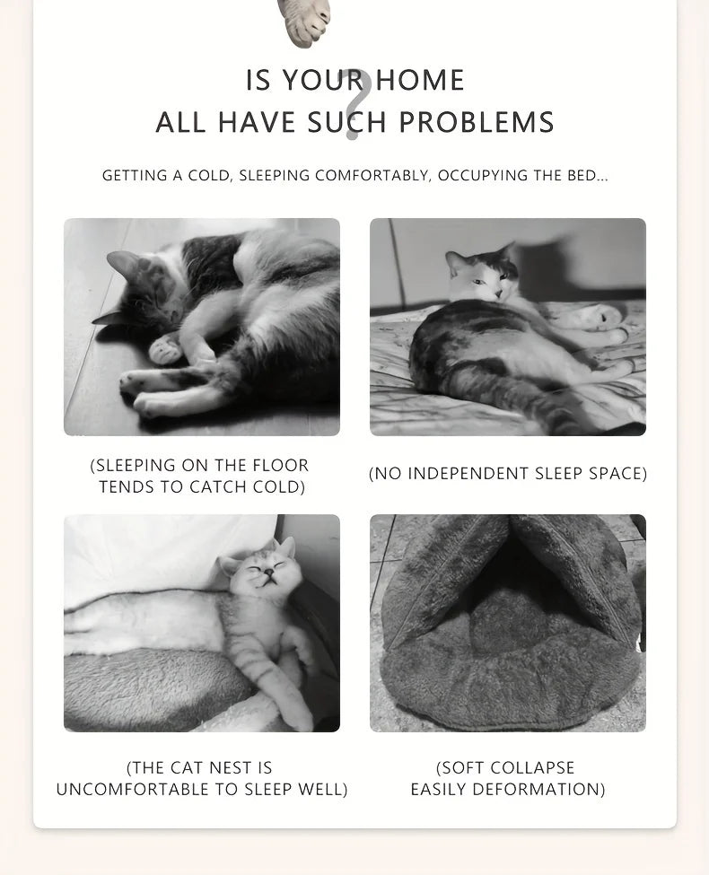 Luxury Calming Cat & Small Dog Bed