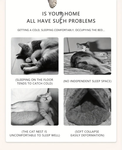 Luxury Calming Cat & Small Dog Bed